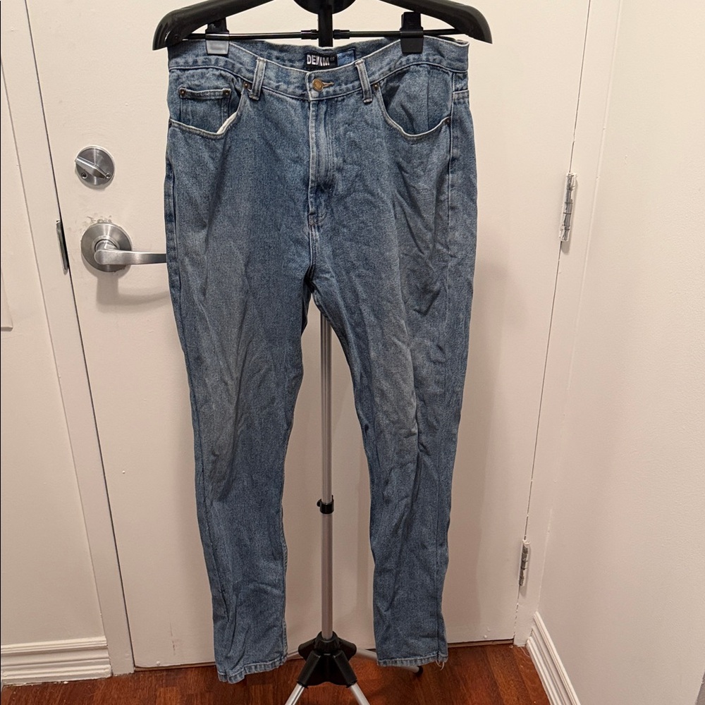 Denim&Co Men's Relaxed Jeans in Blue